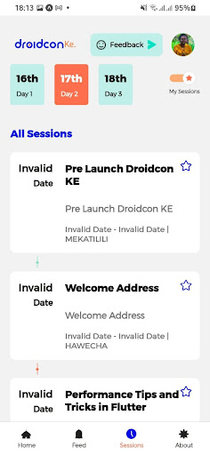 droidconKe2022 React Native Screen 3