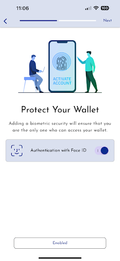 Android application Stratisphere Wallet screenshort