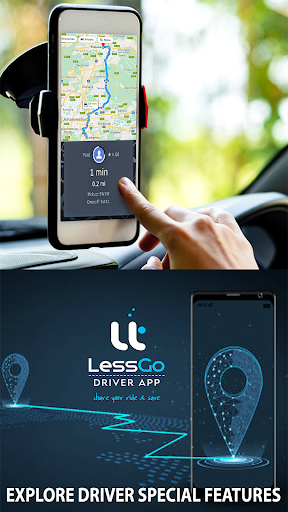 LessGo Driver App Screen 2
