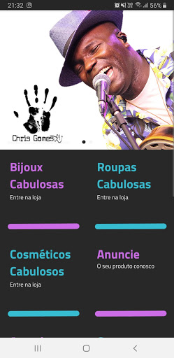Android application Cabuloso screenshort