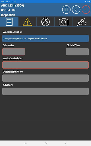 Android application RFM Go screenshort