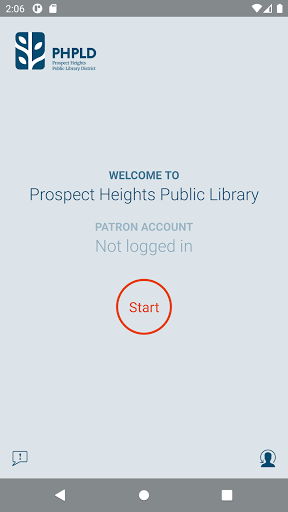 Android application Prospect Heights Library screenshort