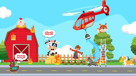 Download Fireman for Kids  APK 2022 12