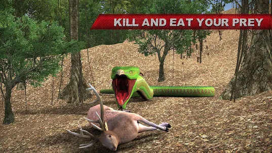 3D Anaconda Attack Simulator
