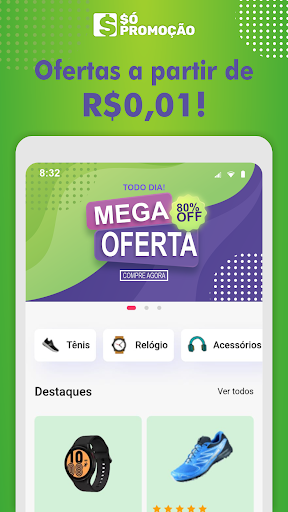 Android application Só Promoção screenshort
