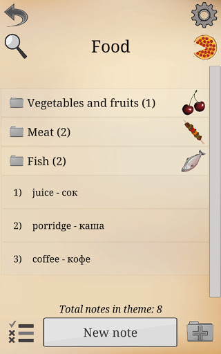Sam Sebe Slovarik Vocabulary