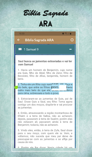 Bíblia Sagrada ARA Português Screen 3