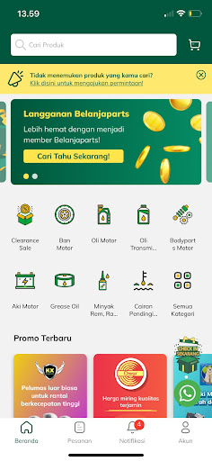 Belanjaparts Screen 2