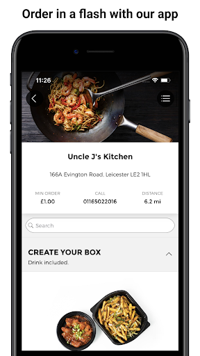 Android application Uncle J's Kitchen screenshort