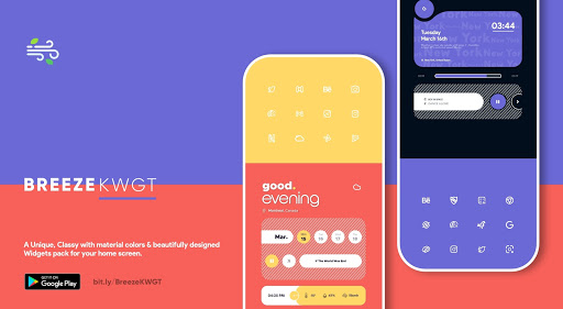 Breeze KWGT Screenshot 2 - AppWisp.com
