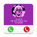 Call From Funtime Foxy Prank,Fake Call Simulator icon