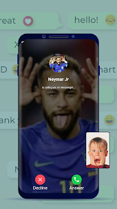 Neymar Jr Prank Video Call You
