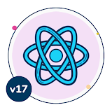 Learn React v17 - ReactJs Tutorial - ReactDev icon