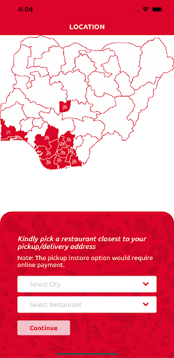 Android application Kilimeals screenshort