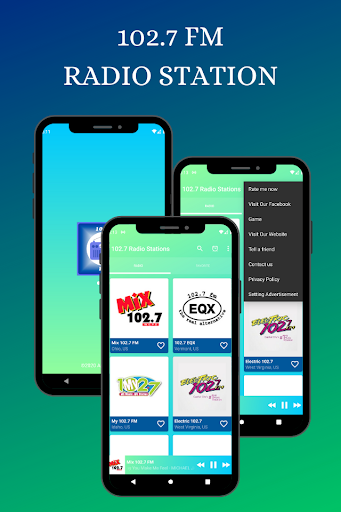 Android application 102.7 Radio Stations Online screenshort