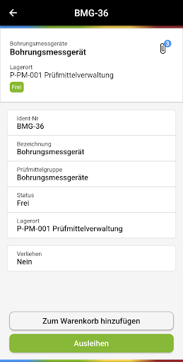 Gauge Management PMM.Net Screen 3