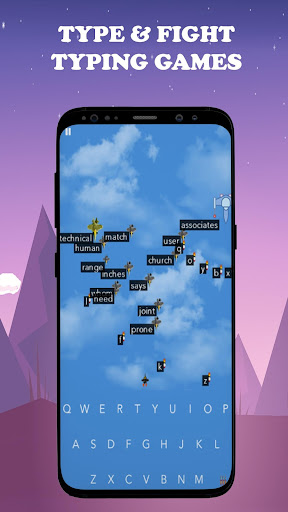 Typing Game - Typing Attack Screen 2
