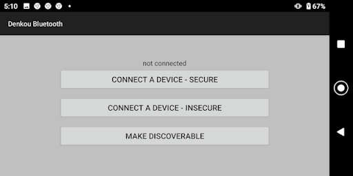 Denkou Bluetooth Screen 2