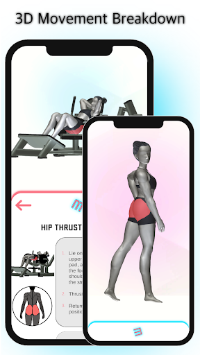 Android application M Fitness: Workout Anywhere screenshort