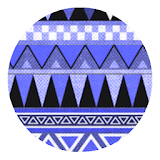 Aztec Tribal Blue Theme icon