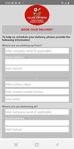 Allied Express Screen 3