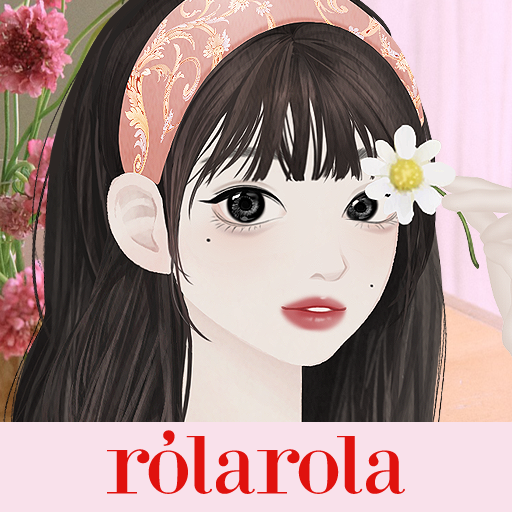 GIRL GLOBE with ROLAROLA logo