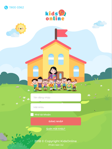 KidsOnline Attendance Screen 2