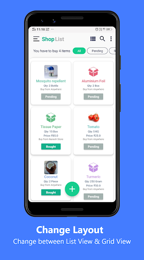 Shop List - Your Shopping List Screen 2