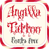 Angilla Tattoo Fonts Free icon