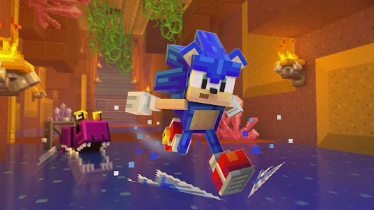 Sonic o ouriço Mod Minecraft