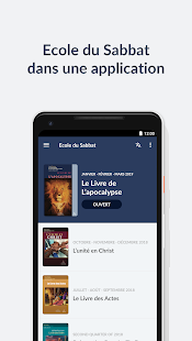Aperçu de l'application