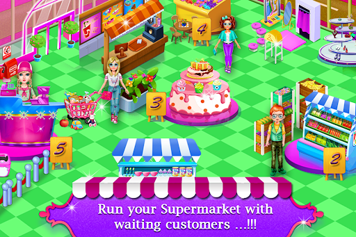Supermarket Kids Cake Games