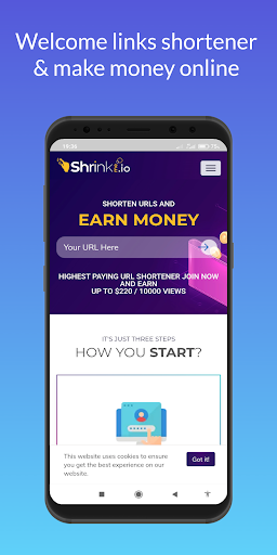 shrinkme - earn money