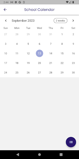 HPTCI Mobile App Screen 2