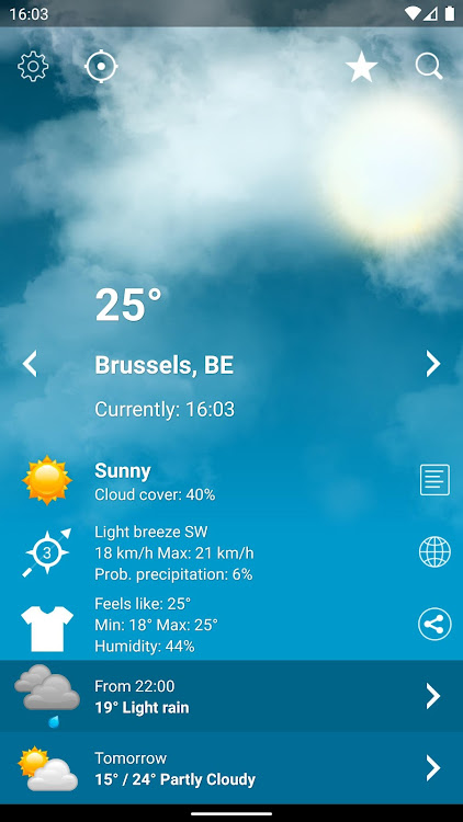 Weather Belgium XL PRO - New - (Android)