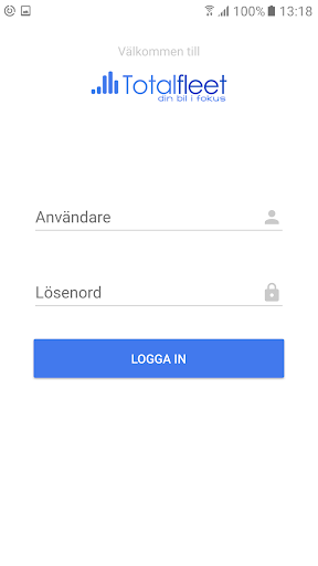 Android application Totalfleet screenshort