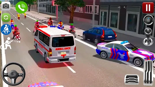 City Ambulance Driving Games