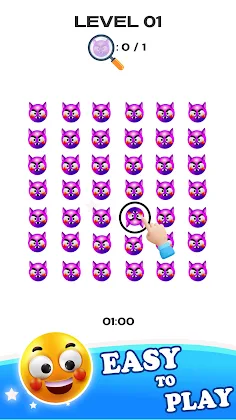 Odd 1 Out Emoji Puzzle Game - Screenshot 1