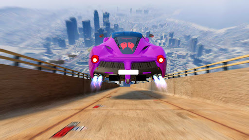 Crazy Car Stunt: Racing Game apkpoly screenshots 4