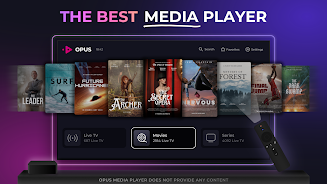 IPTV Player - Opus screenshot 1