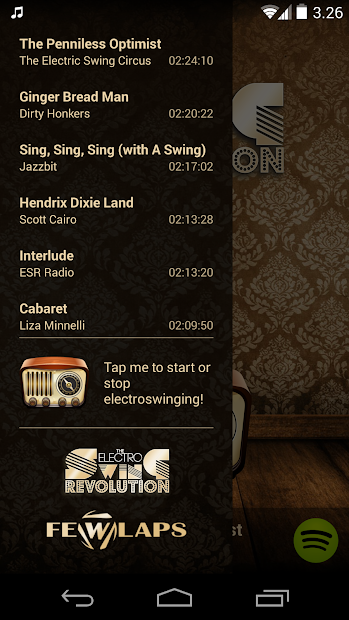 Screenshot 4 Electro Swing Radio android