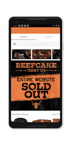 Android application BeefCake Jerky screenshort