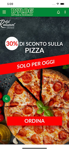 Android application Retail Restaurant Dylog screenshort