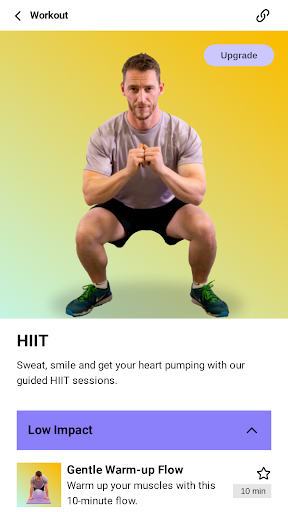 Goal Plans Workouts & Training Screen 3