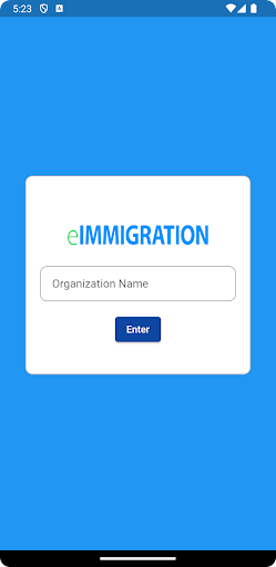 Android application eIMMIGRATION Caseworker Portal screenshort