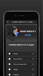 HUAWEI WATCH GT 3 Guide