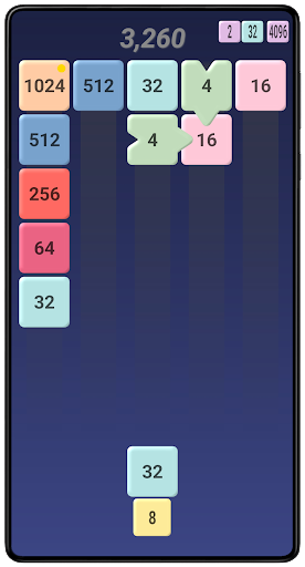 Drop Blox - Number Block Game Screen 2