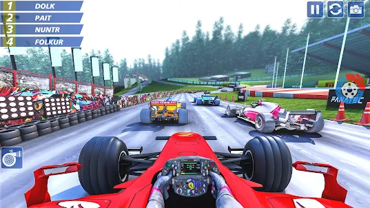 Formula Car Racing Car Driving