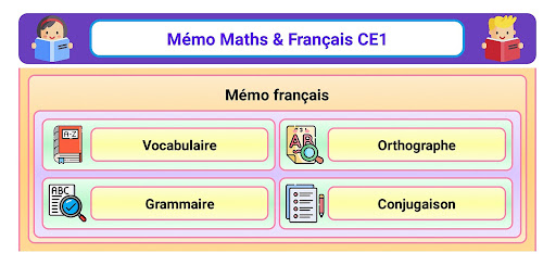 Mémo Maths & Fr CE1 Screen 2