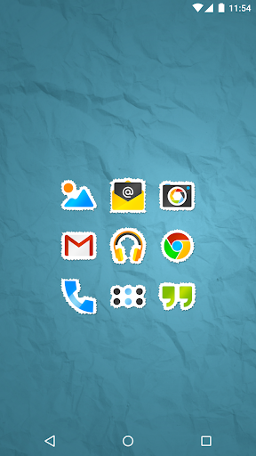 Android application Sticko - Icon Pack screenshort